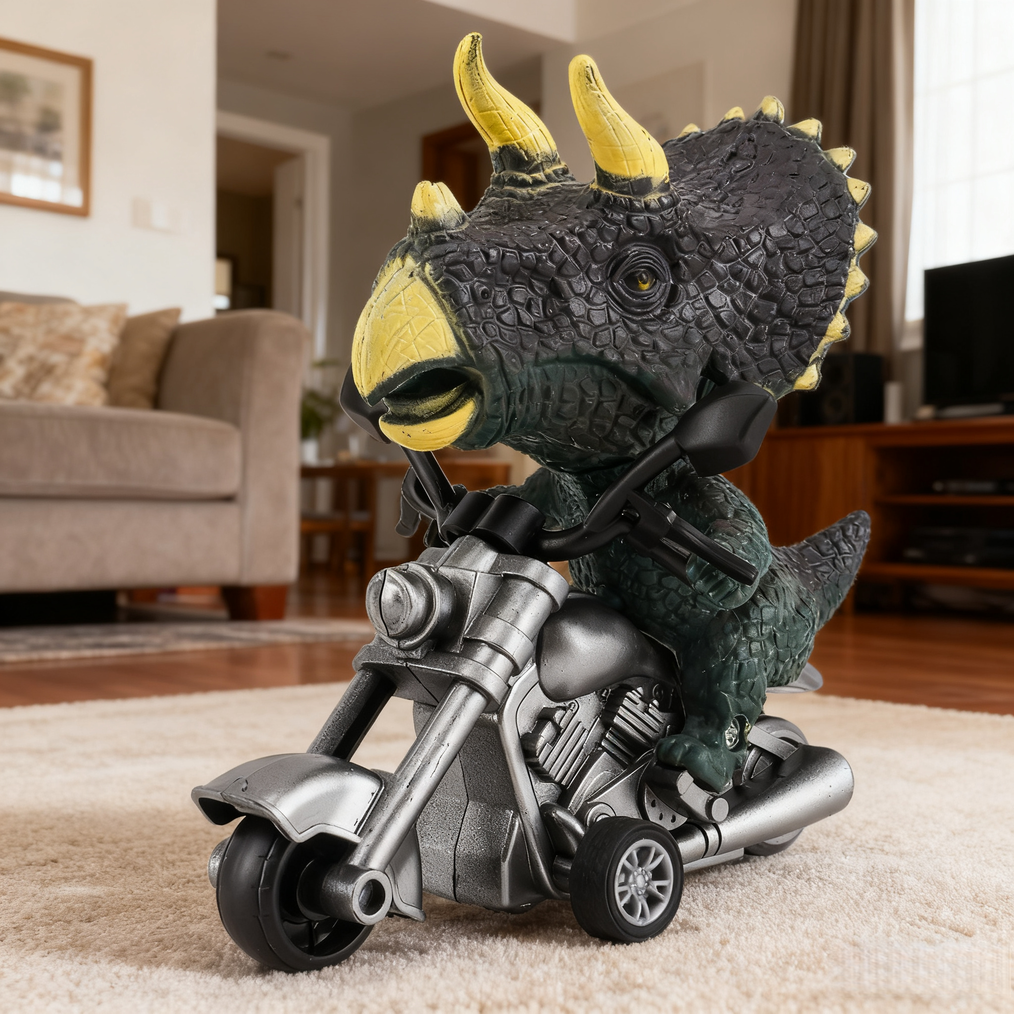 Dino Rider Inertia Motorcycles 🦖🏍️