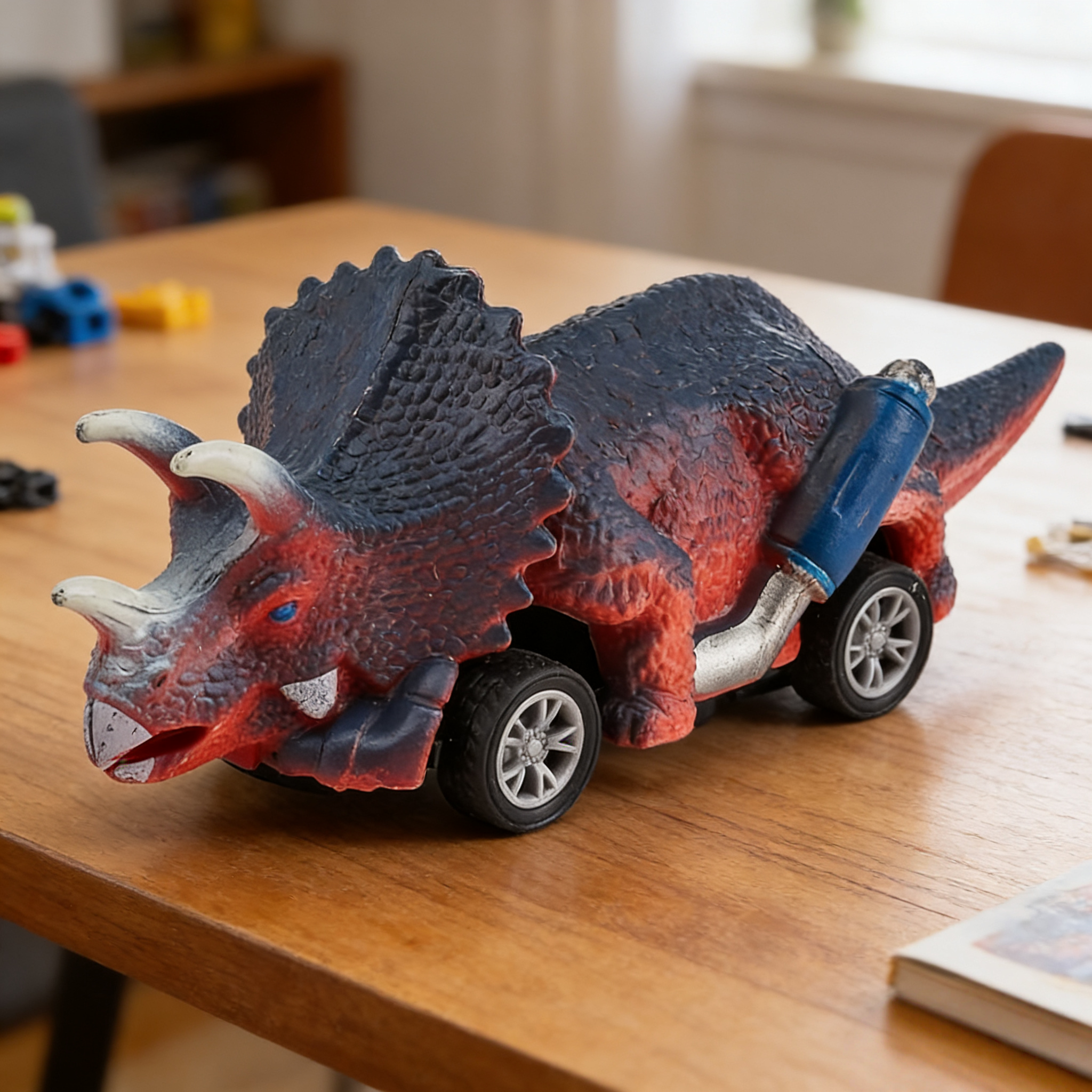 Dinosaur Pull-Back Battle Vehicles: Fun & Educational Toy Cars for Kids 🦖🚗