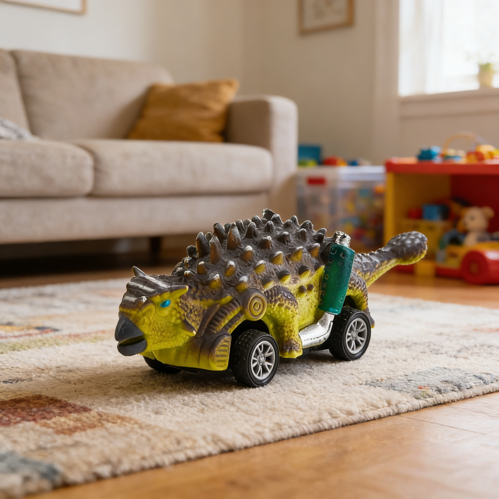 Dinosaur Pull-Back Battle Vehicles: Fun & Educational Toy Cars for Kids 🦖🚗