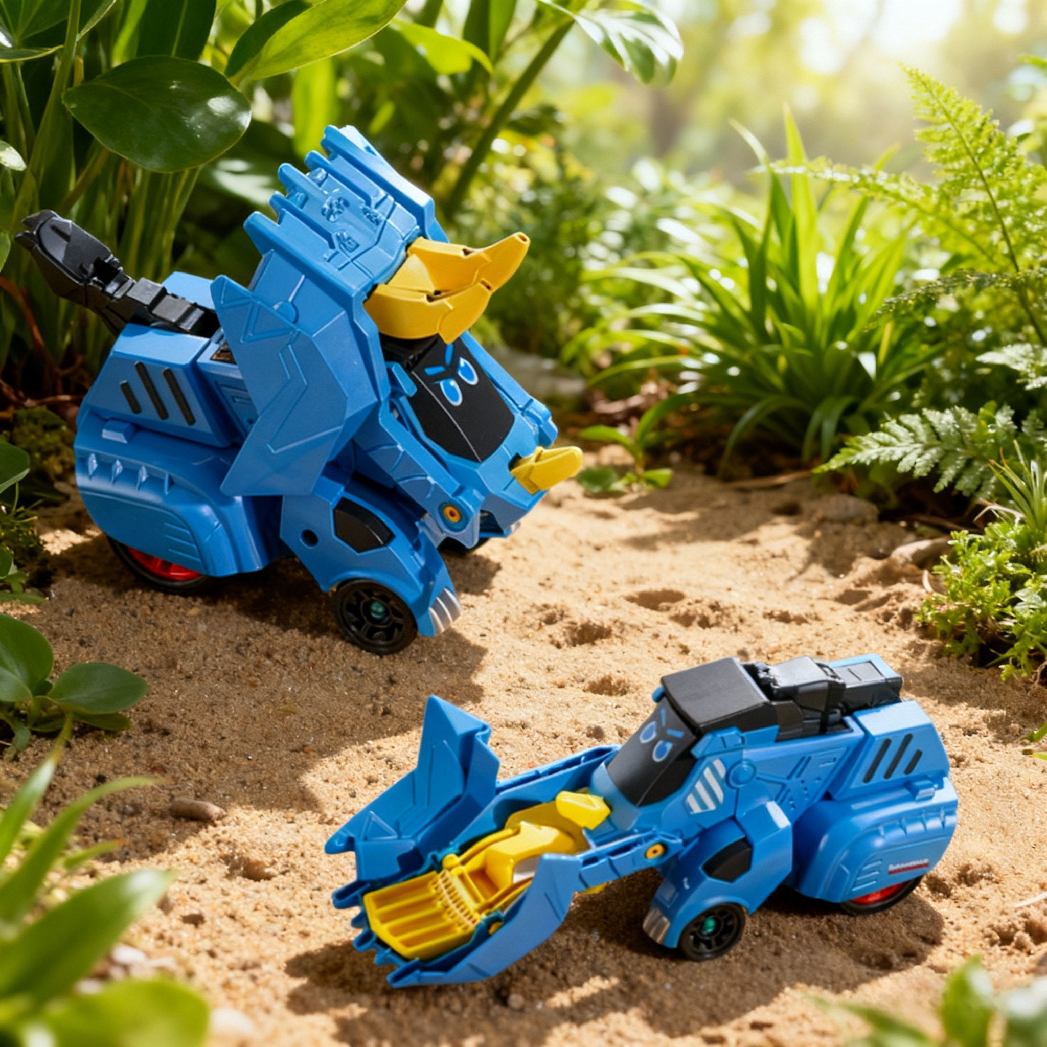 🦖Collision-Deforming Dinosaur Toy: Impact Transformation