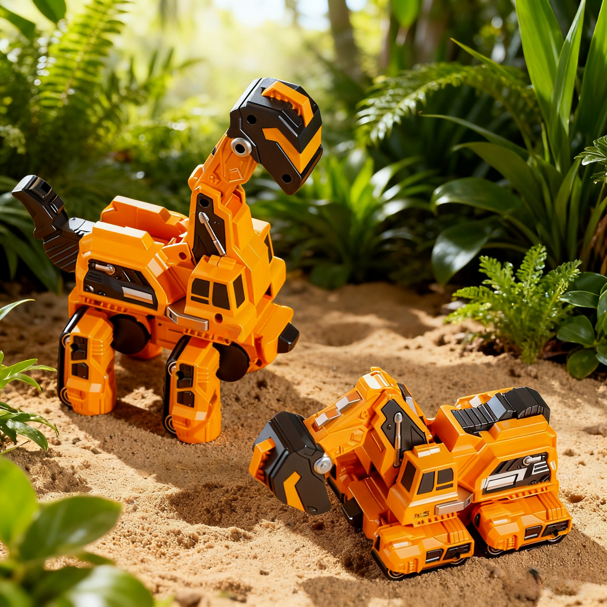 🦖Collision-Deforming Dinosaur Toy: Impact Transformation