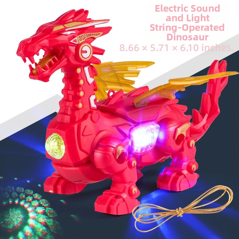 Electric Mechanical Thunder Dragon Toy 🦖