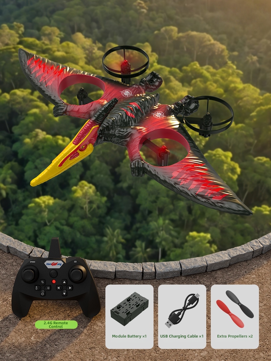 🌟Pterosaur Remote-Controlled Flying Simulator Dinosaur Drone