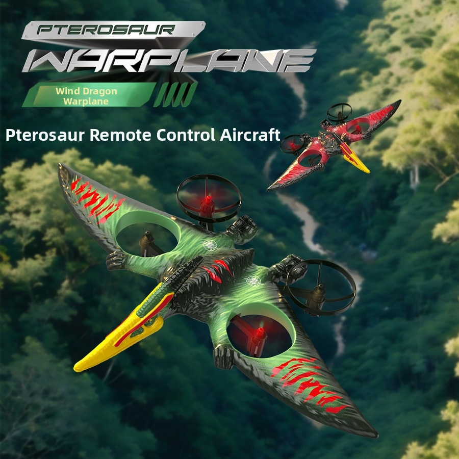 🌟Pterosaur Remote-Controlled Flying Simulator Dinosaur Drone