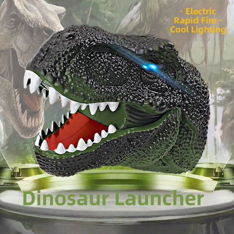 🌟🦖Dinosaur Launcher Electric Repeating Water Gun