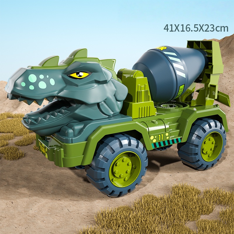 🔥(Buy 1 and get a 12-piece dinosaur kit) - Dinosaur Engineering Vehicle