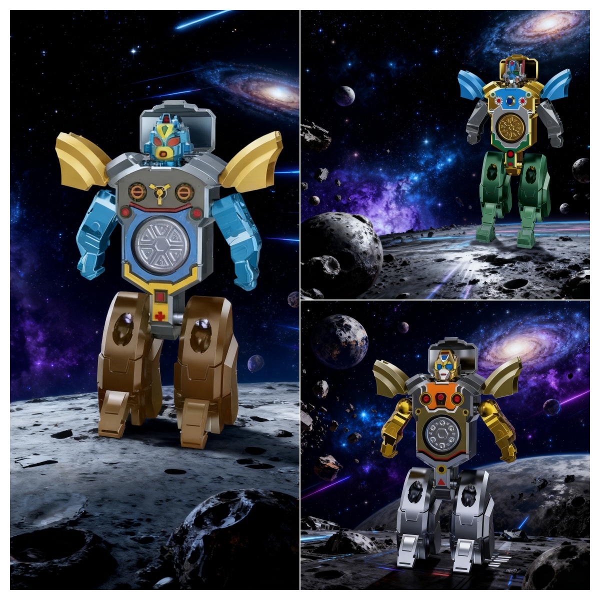 🤖🦖 Transformable Finger Spinner: Mech & Dinosaur Dual Editions!