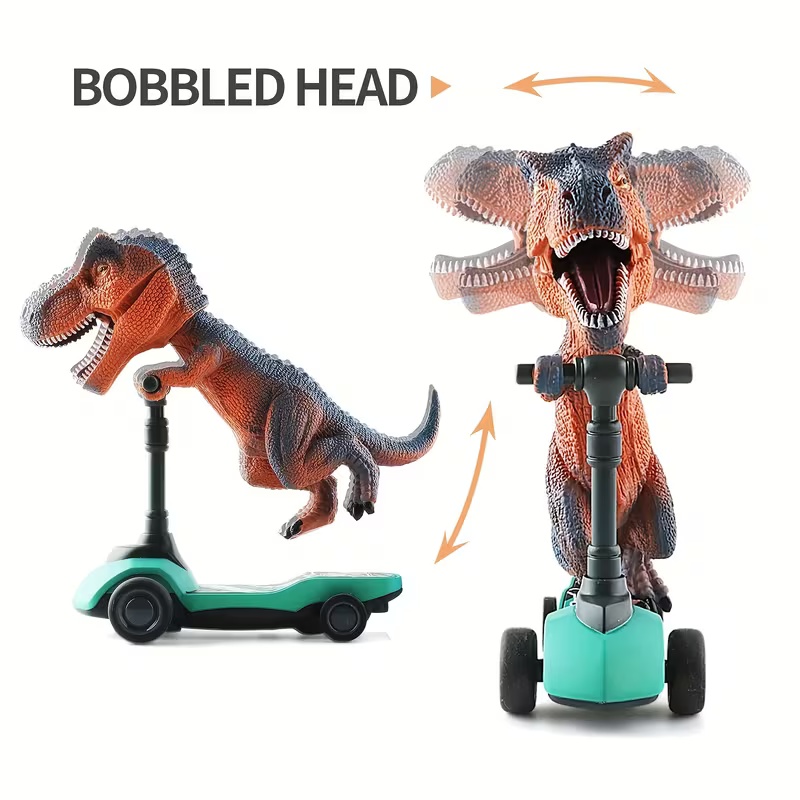 Pull Back Dinosaur Scooter Toys