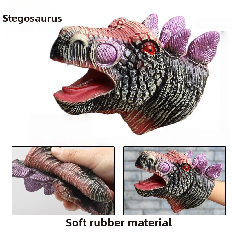🦖Tyrannosaurus Rex Dinosaur Hand Puppet Boy Gift Role-Playing Game🎉