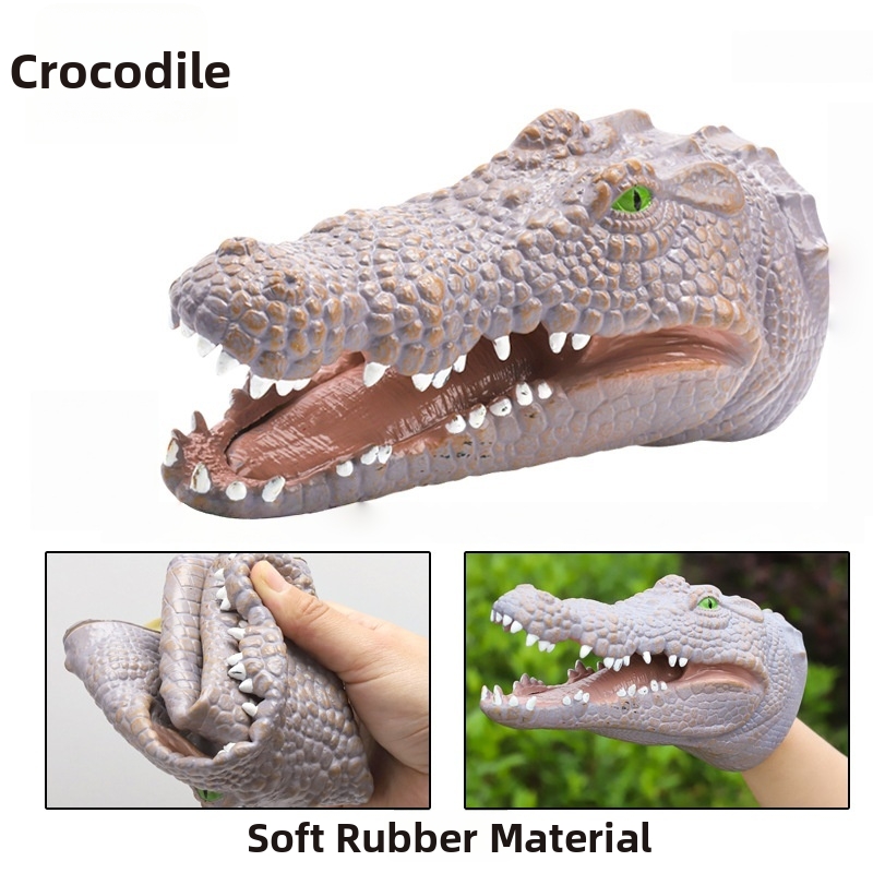 🦖Tyrannosaurus Rex Dinosaur Hand Puppet Boy Gift Role-Playing Game🎉