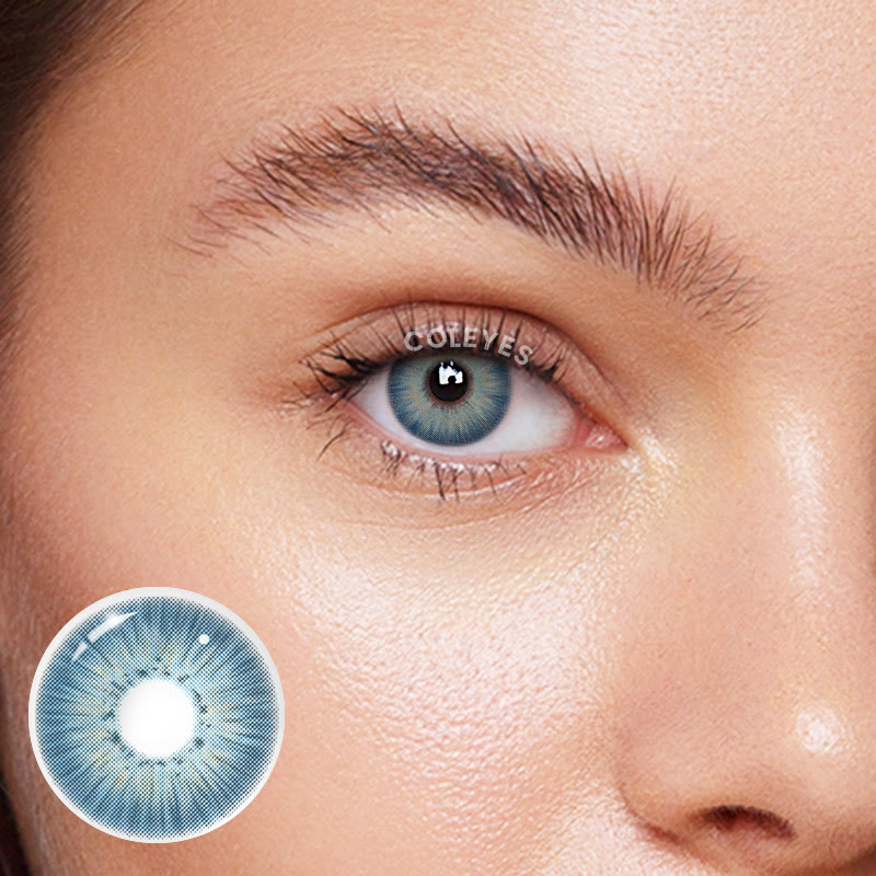 Coleyes New York III Blue Yearly Prescription Colored Contacts - image 6