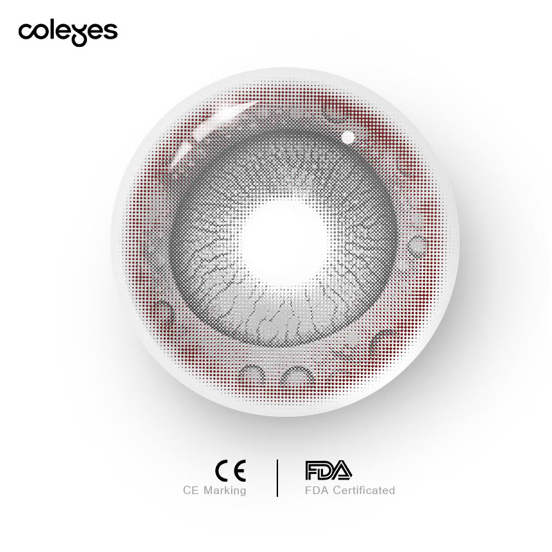 Coleyes  Abyss Grey 1-Day Cosplay Colored Contacts - image 4
