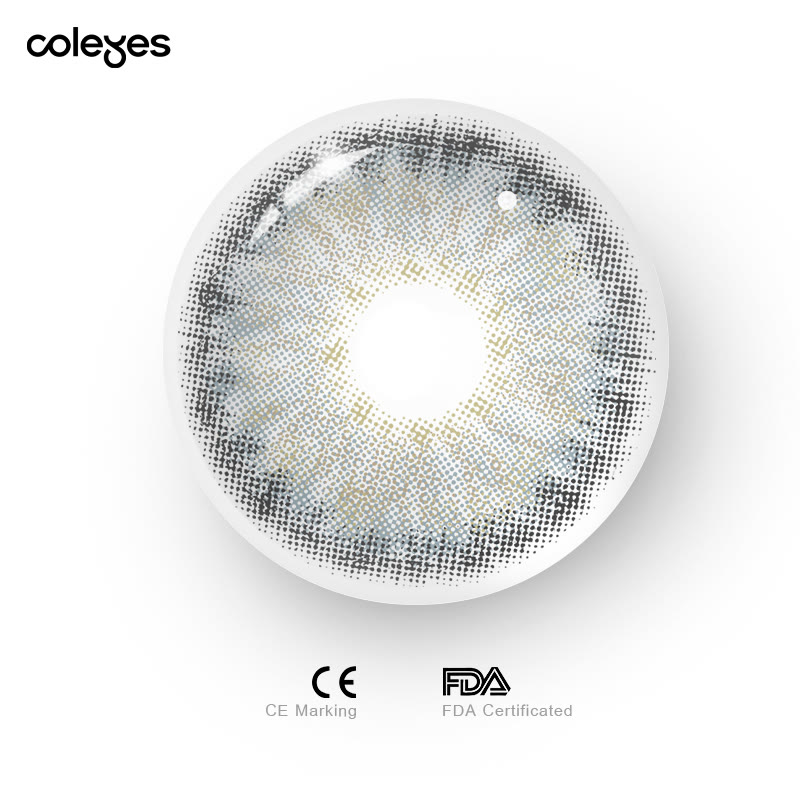 Coleyes Dawn Blue Pro Monthly Prescription Colored Contacts - image 7