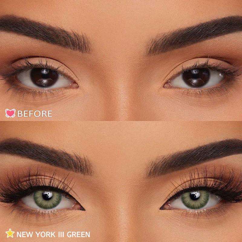 Coleyes New York III Green Yearly Colored Contacts - image 4