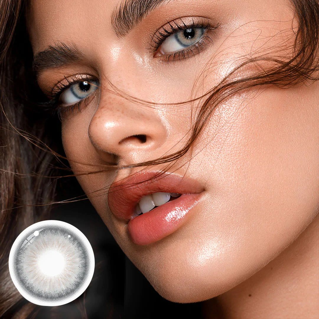 Coleyes Galaxy Grey Yearly Prescription Colored Contacts - image 2