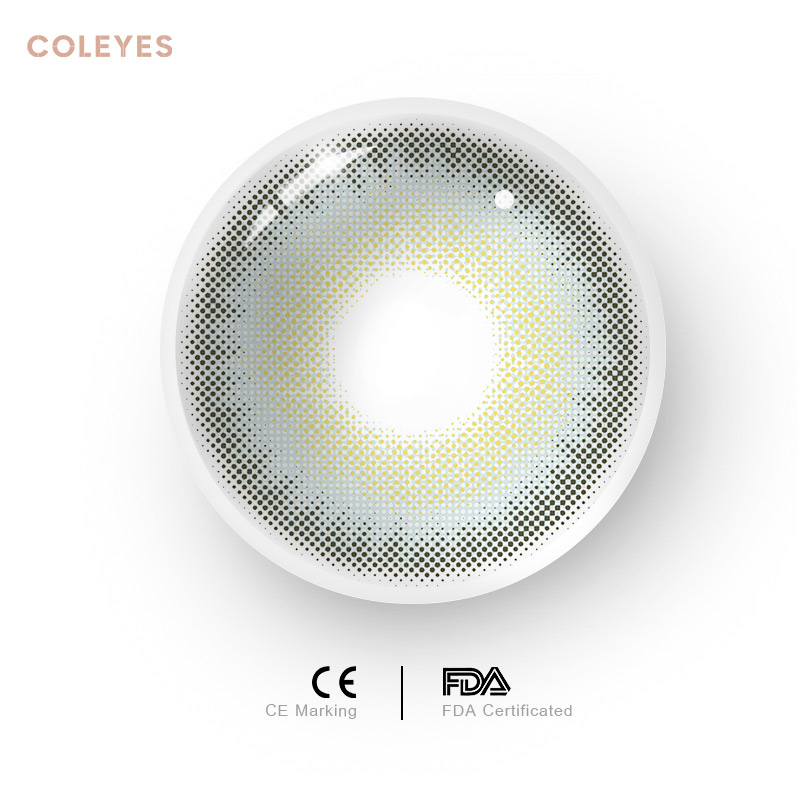 Coleyes LA Blue Yearly Prescription Colored Contacts - image 2