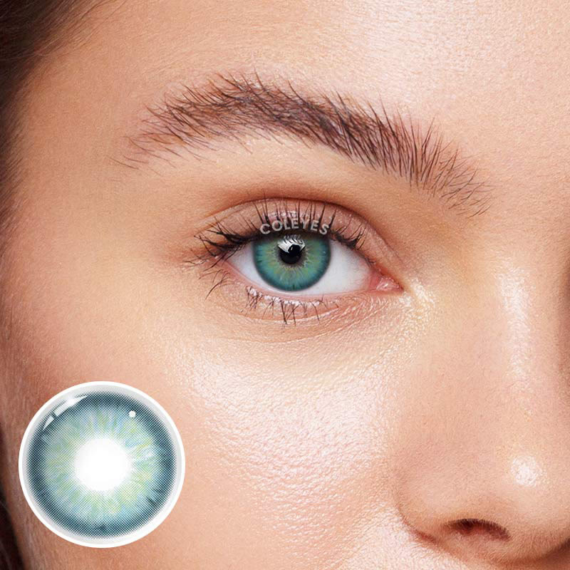 Coleyes Aegean Sea Ⅱ Blue Yearly Prescription Colored Contacts - image 8