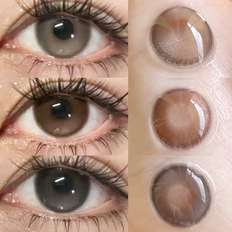 Coleyes Terra Orange Brown 6-Month Prescription Colored Contacts - image 6