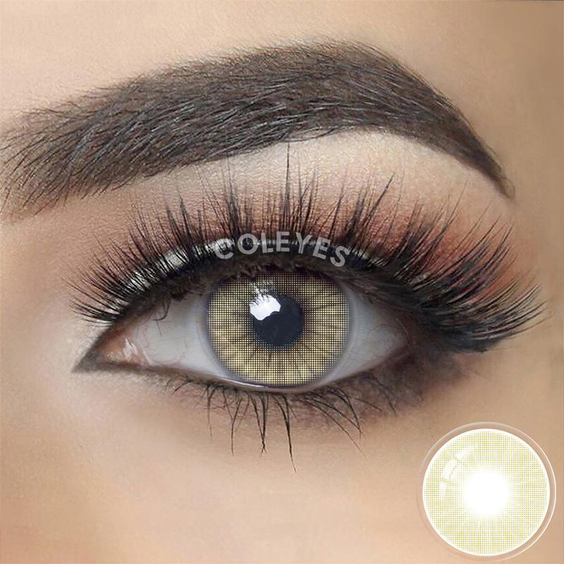 Coleyes Aurora Crystal Green Yearly Prescription Colored Contacts - image 2