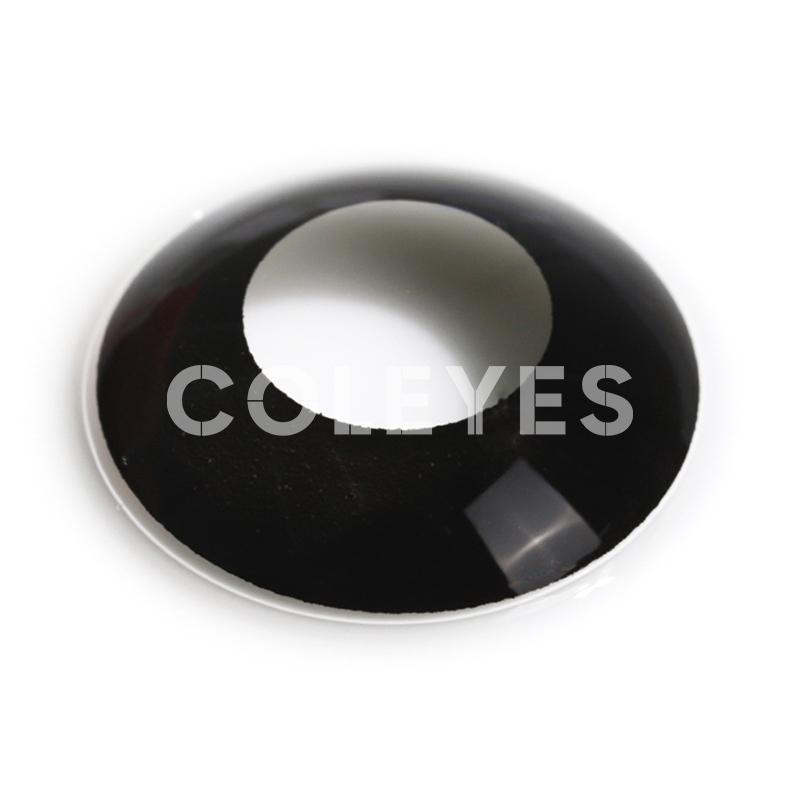 Coleyes Block Black Yearly Prescription Colored Contacts - image 4