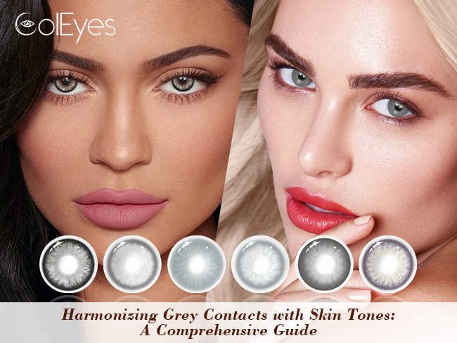 Harmonizing Grey Contacts with Skin Tones: A Comprehensive Guide