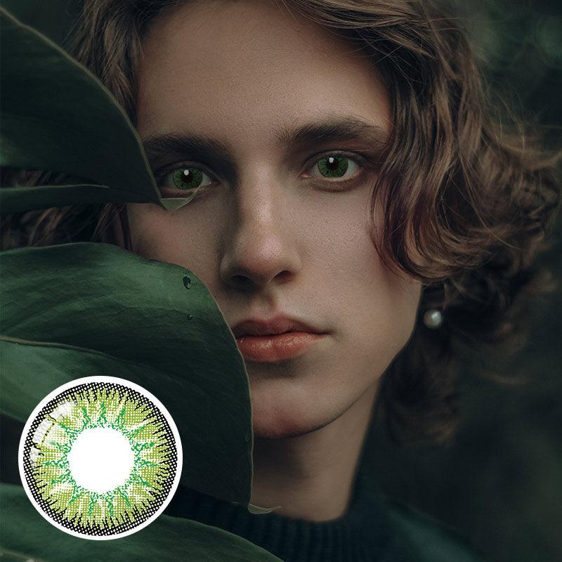 Coleyes Nonno Green Men Yearly Prescription Colored Contacts - image 3