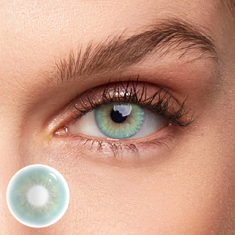 Coleyes Sin Green Yearly Prescription Colored Contacts - image 2