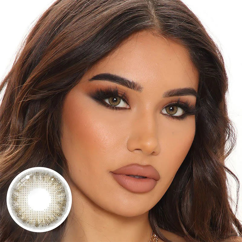 Coleyes Virtual Brown Yearly Prescription Colored Contacts - image 5