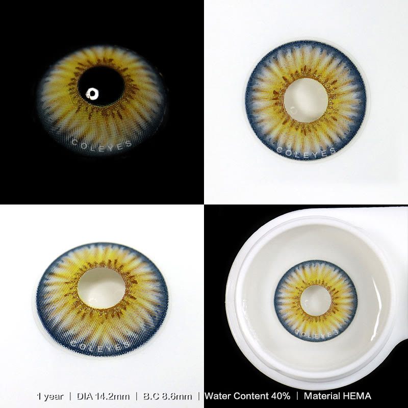 Coleyes Cybervision Blue Yearly Colored Contacts - image 4