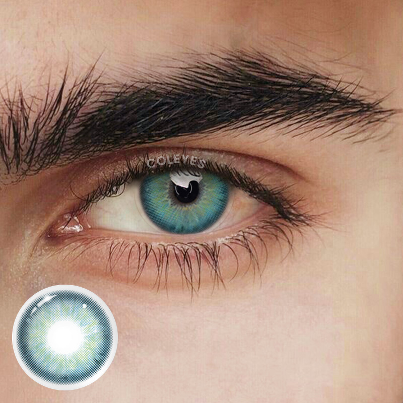 Coleyes Aegean Sea Ⅱ Blue Men Colored Contacts - image 1