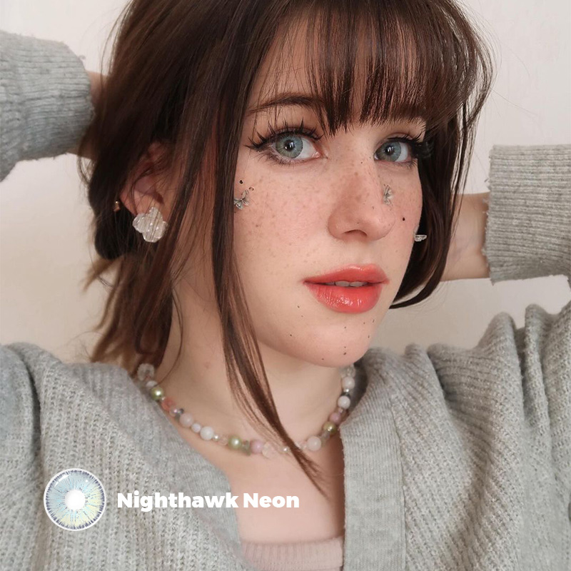 Coleyes Nighthawk Neon Yearly Prescription Colored Contacts - image 4