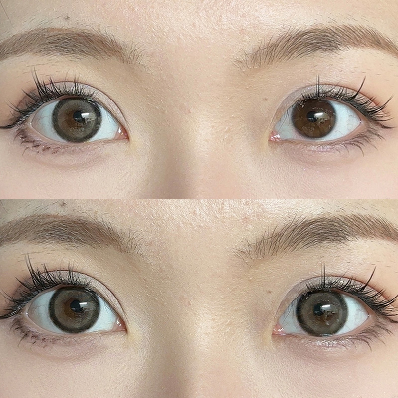 Coleyes Hybrid Grey Black Yearly Colored Contacts - image 5