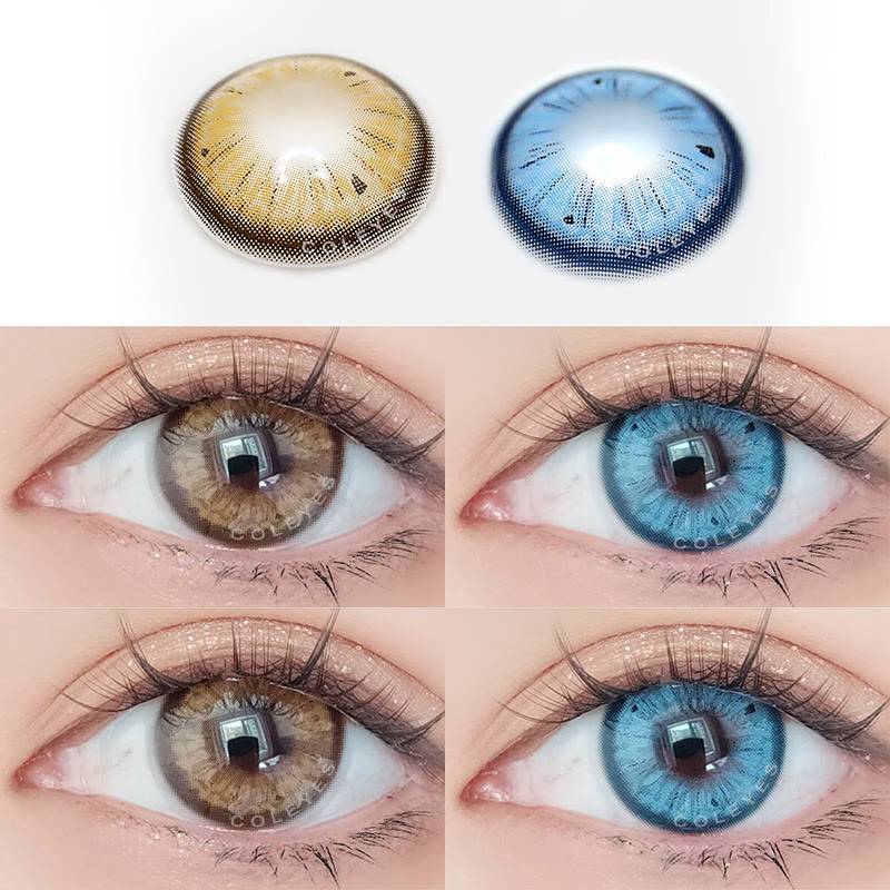 Coleyes Fruit Juice Orange Yearly Colored Contacts - image 7