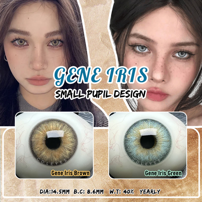 Coleyes Gene Iris Brown Yearly Colored Contacts - image 10