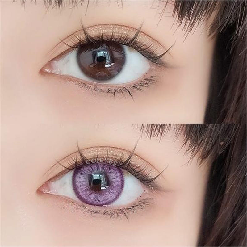 Coleyes Fruit Juice Grape Yearly Colored Contacts - image 6