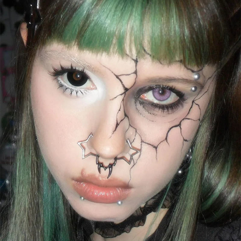 Coleyes Fruit Juice Grape Yearly Colored Contacts - image 10