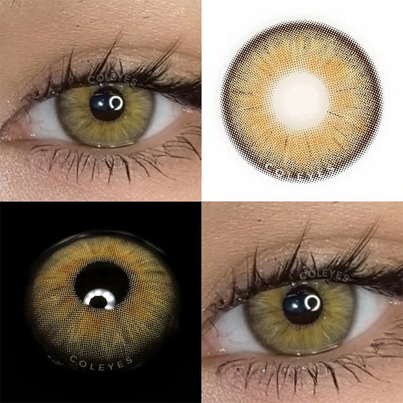 Coleyes Gene Iris Brown Yearly Colored Contacts - image 4