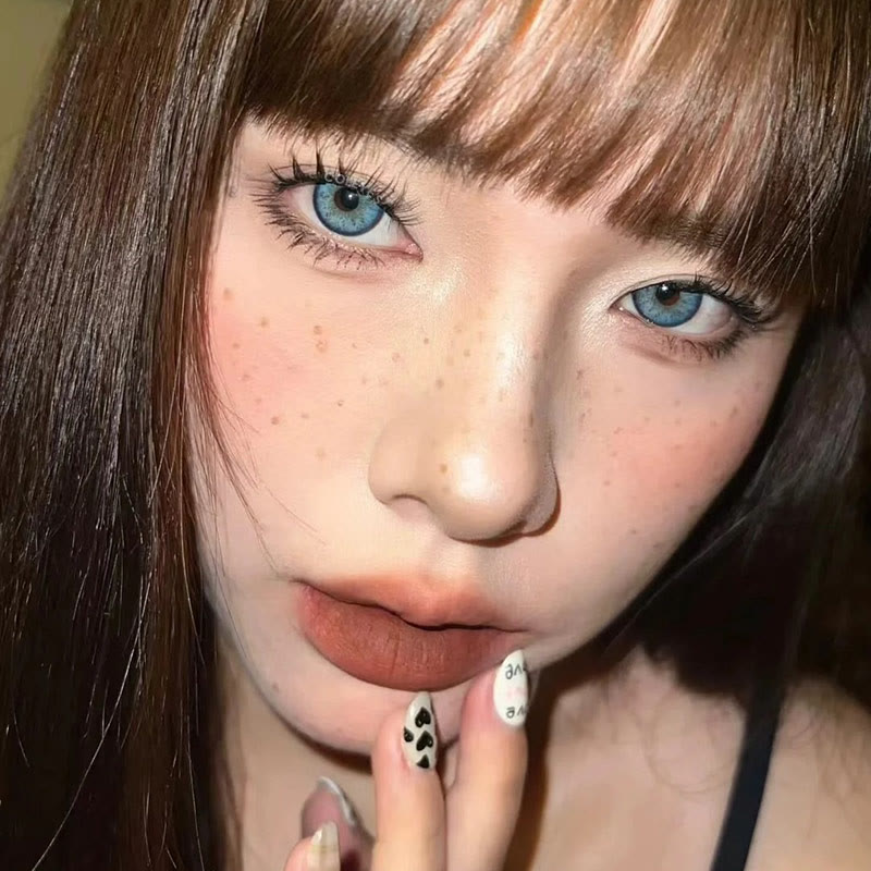 Coleyes Maya Blue Prescription Yearly Colored Contacts - image 8