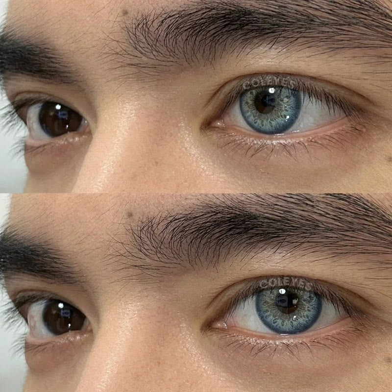 Coleyes Maya Blue Prescription Yearly Colored Contacts - image 7