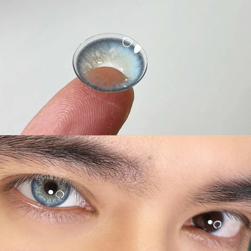 Coleyes Maya Blue Prescription Yearly Colored Contacts - image 6