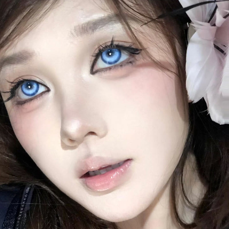 Coleyes Cosmic Blue 1-Day / 1-Year Prescription Cosplay Colored Contacts - image 8