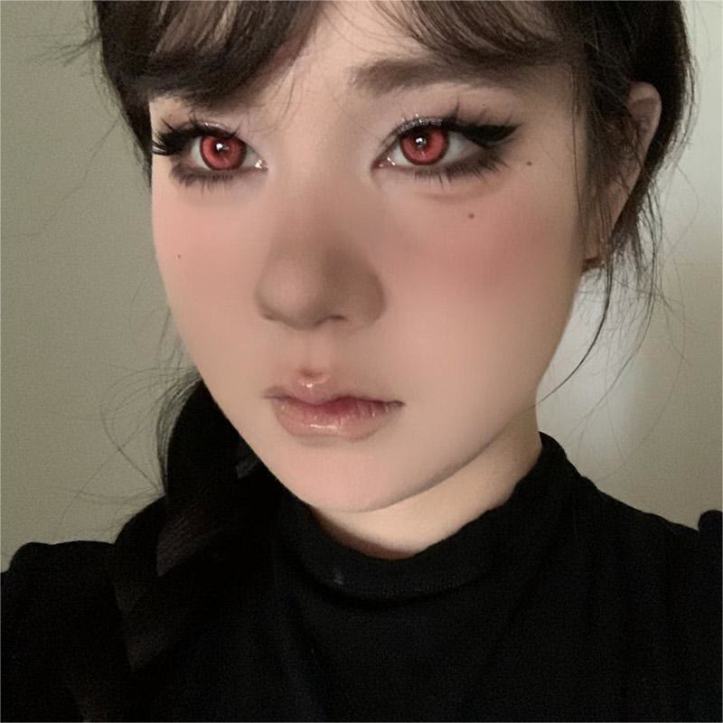 Coleyes Cosmic Red 1-Day / 1-Year Prescription Cosplay Colored Contacts - image 12