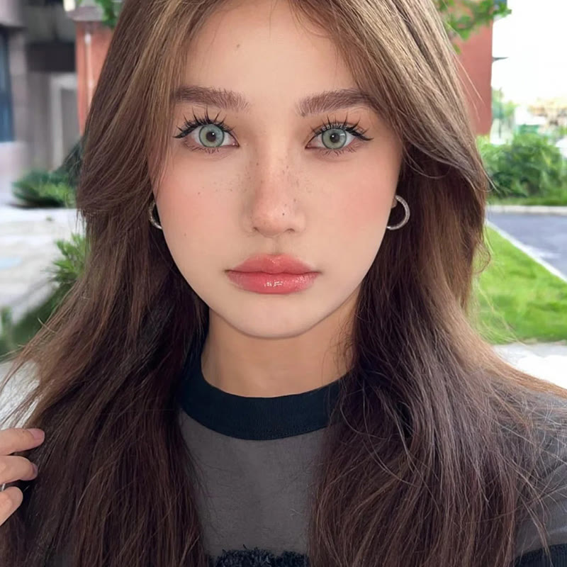 Coleyes Retro Green Yearly Colored Contacts - image 9