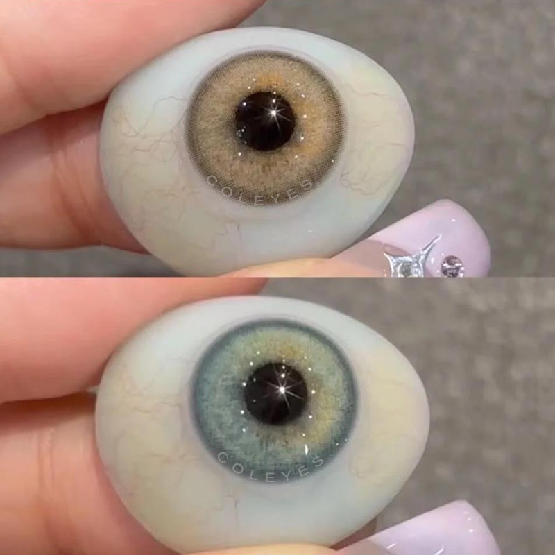 Coleyes Retro Green Yearly Colored Contacts - image 5