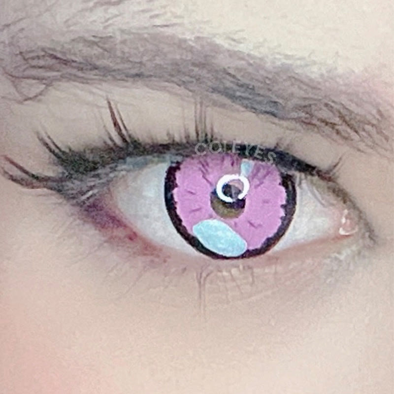Coleyes Anime Bling Violet Yearly Cosplay Colored Contacts - image 4