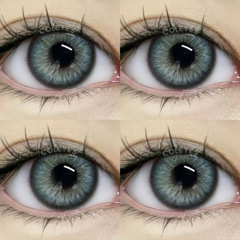 Coleyes Utopia Green Yearly Prescription Colored Contacts - image 5