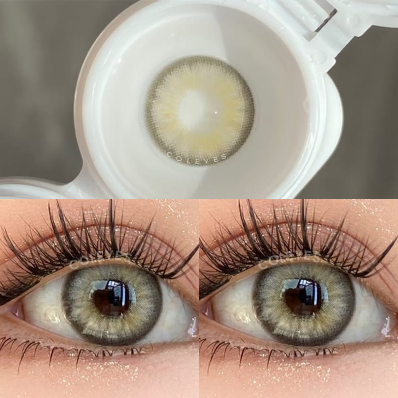 Coleyes Utopia Grey Yearly Prescription Colored Contacts - image 4
