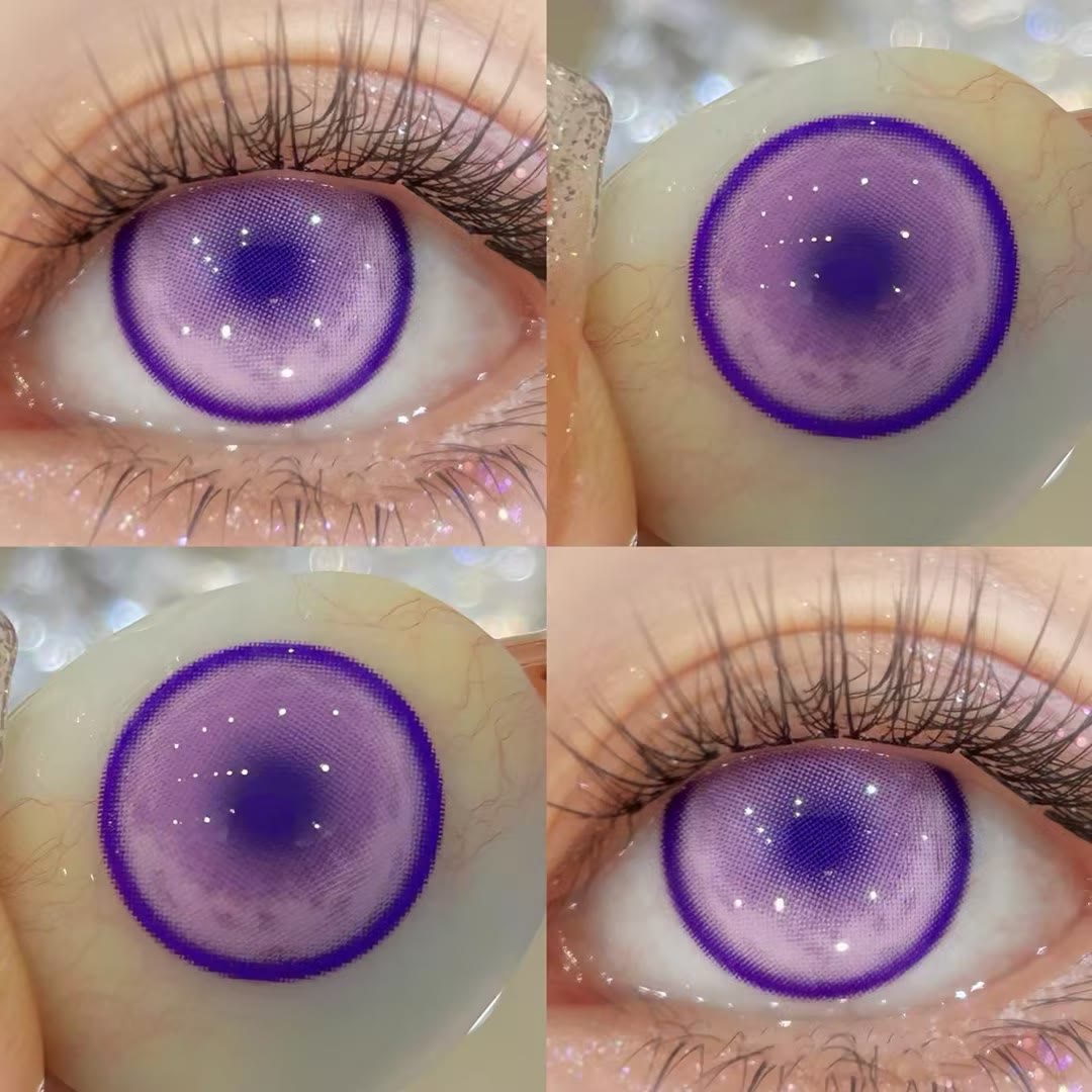 Coleyes Chroma Violet Yearly Cosplay Colored Contacts - image 3