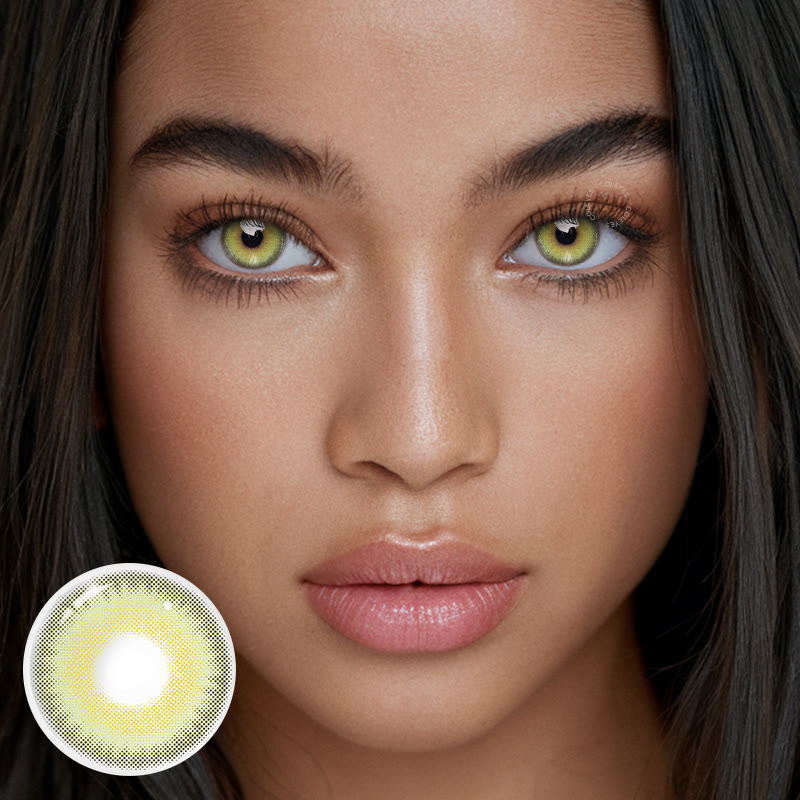 Coleyes LA Green Yearly Prescription Colored Contacts - image 2