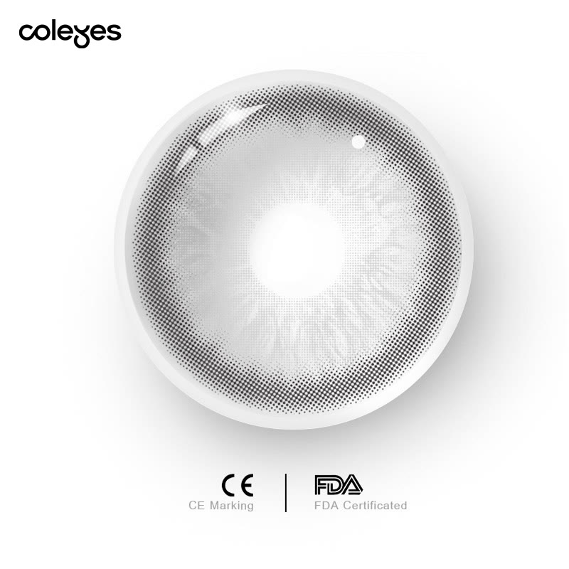 Coleyes K-Eyes Grey Yearly Colored Contacts - image 12